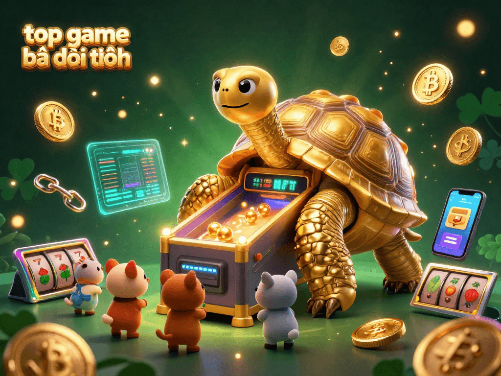 Experience the top game bài đổi thưởng with a vibrant scene of fortune and excitement in a casino