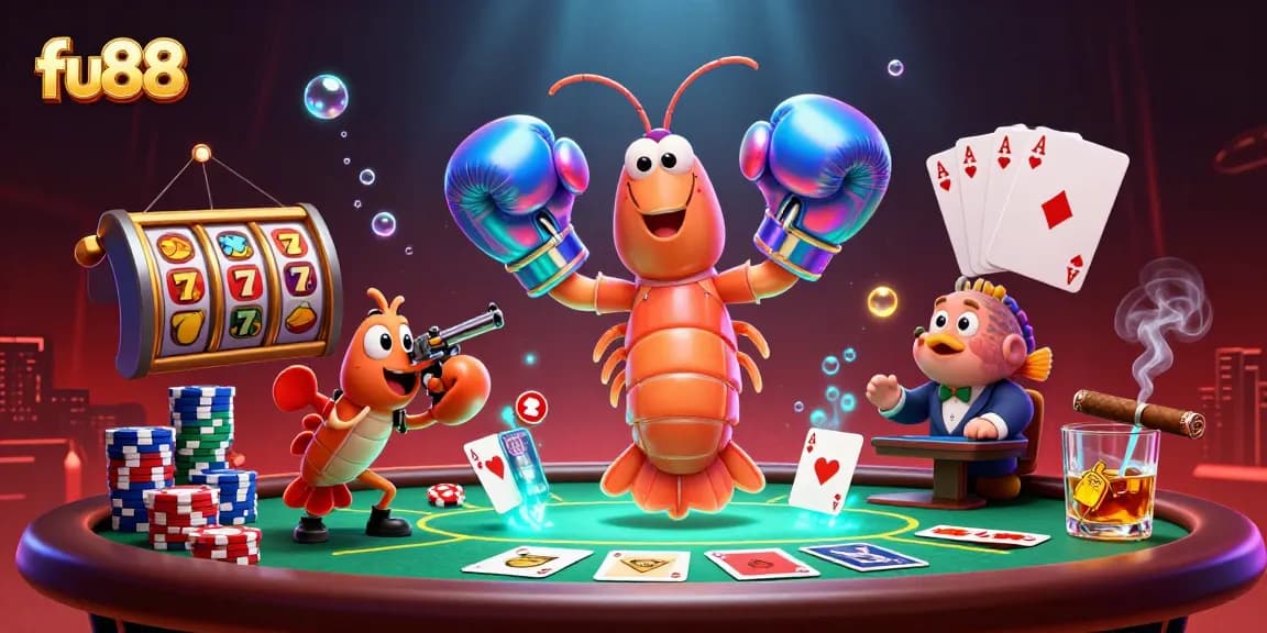 Experience the excitement of fu88 with vibrant casino characters and dynamic gaming elements.