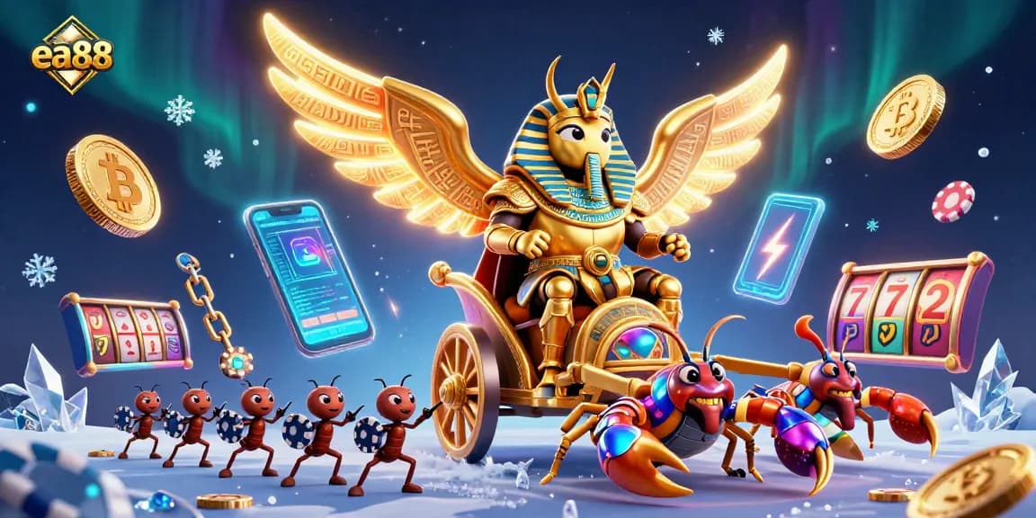 Bet on thrilling games at ea88 with captivating visuals from this dynamic casino scene.