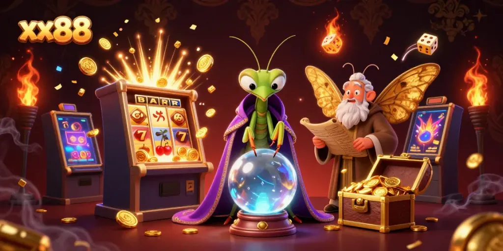 Experience the thrill of xx88 gaming with vibrant, dynamic casino visuals.