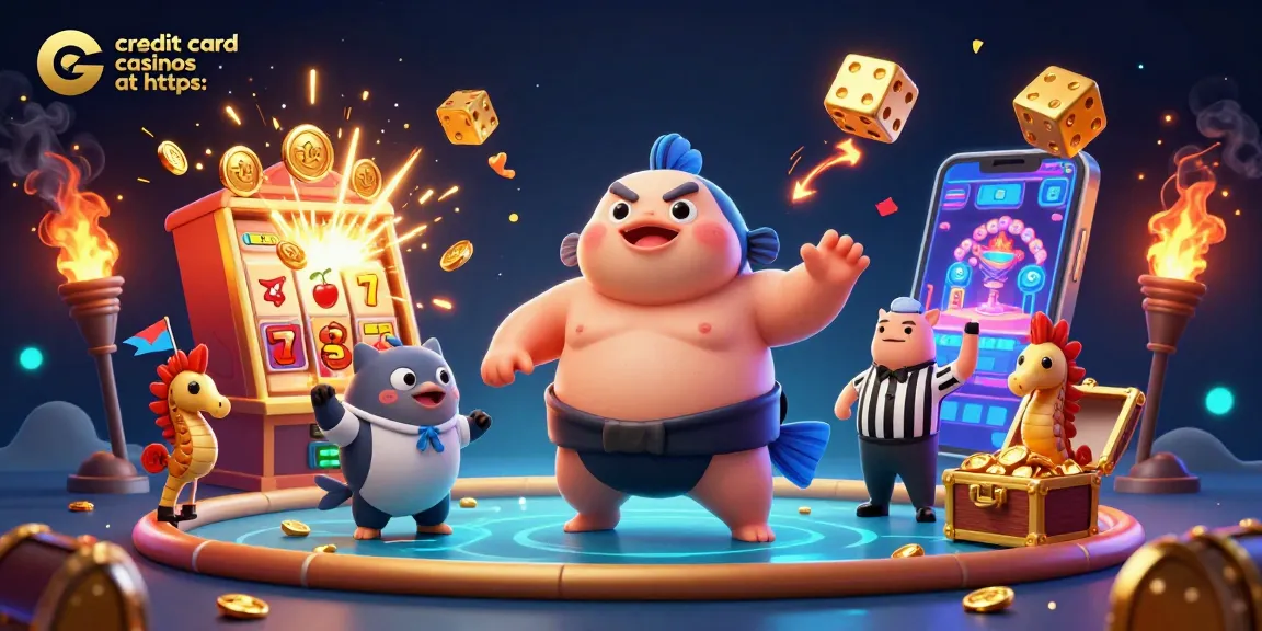 Experience the thrill of credit card casinos at https: with dynamic gaming visuals and colorful characters.
