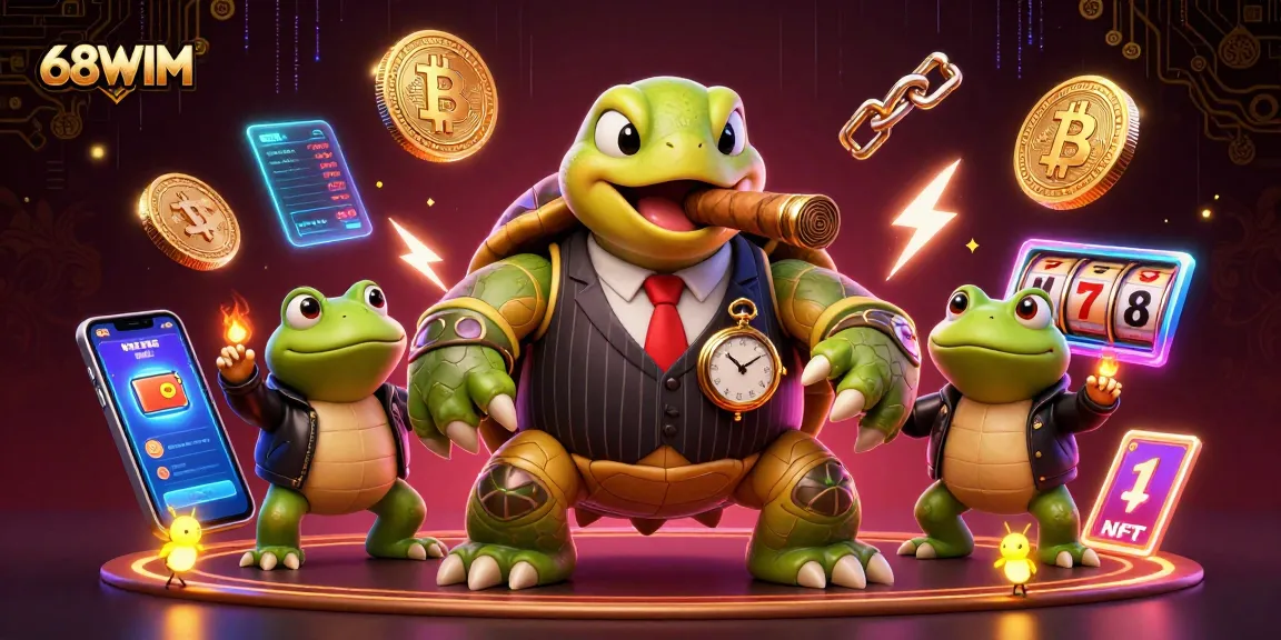 Experience thrilling gameplay with 68WIM's immersive casino adventures featuring dynamic characters and neon elements.