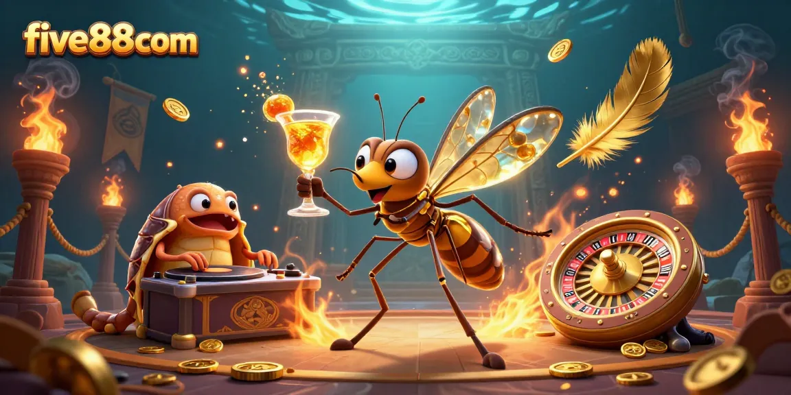 Experience the vibrant casino world of five88com with its stunning animated characters, guaranteed excitement!