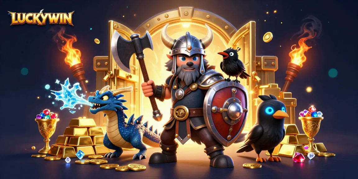Join the adventure with LUCKYWIN and discover treasures at a vibrant casino!