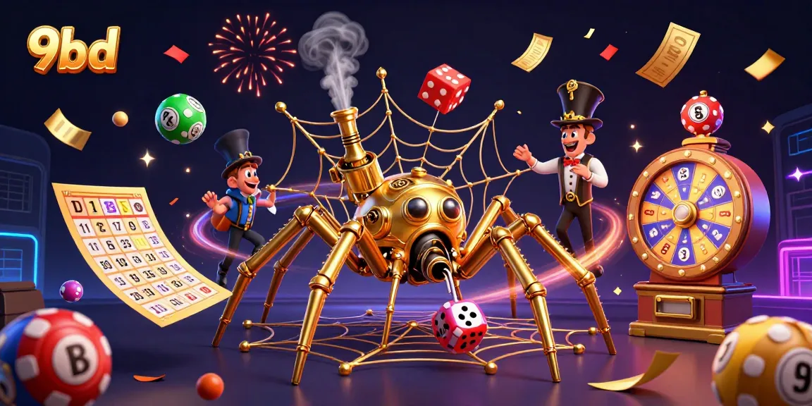 Experience thrilling moments at 9bd with dynamic lottery balls, and golden tickets amidst high-energy casino action.